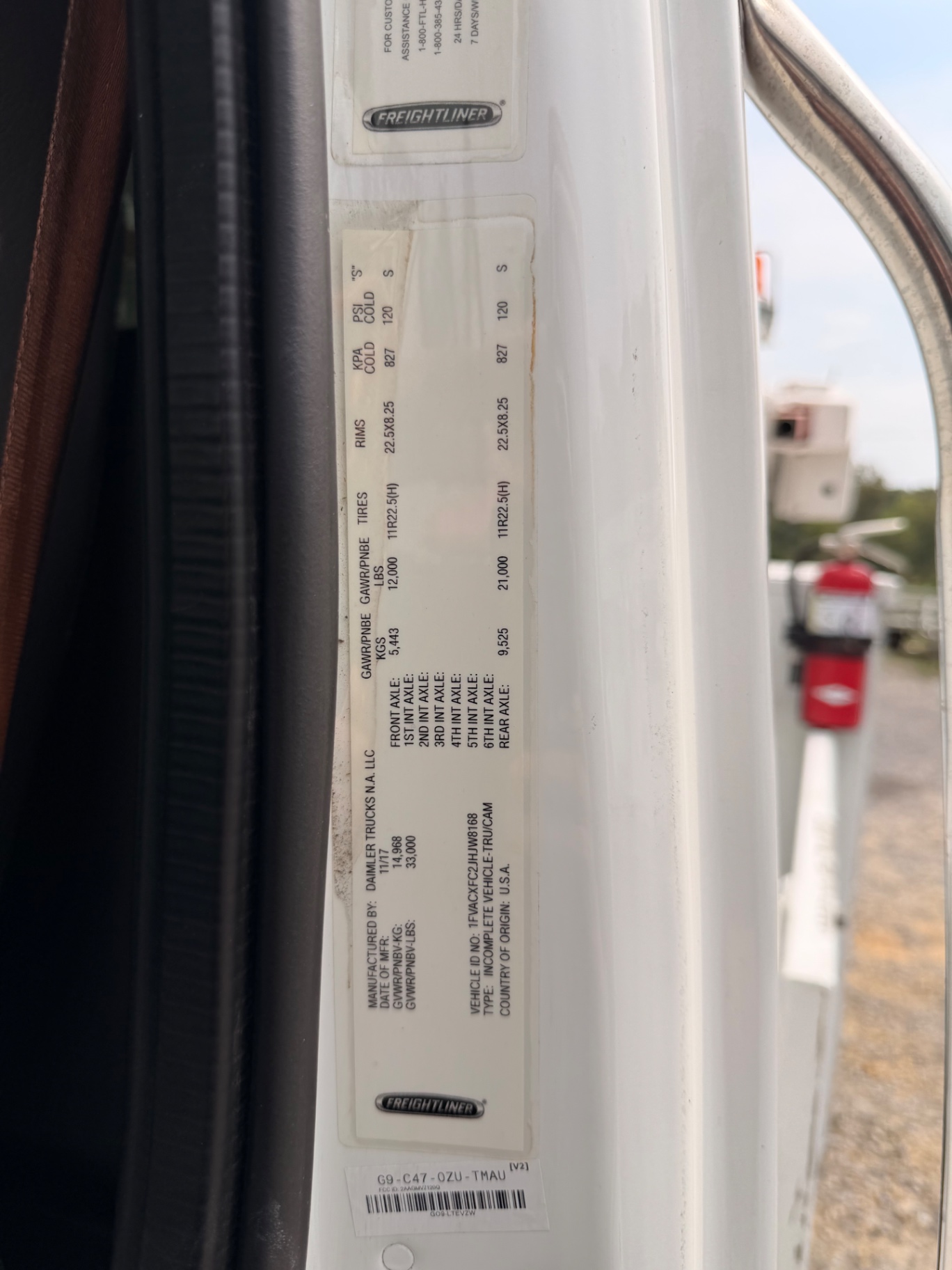 2018 Freightliner M2 106 Altec bucket truck