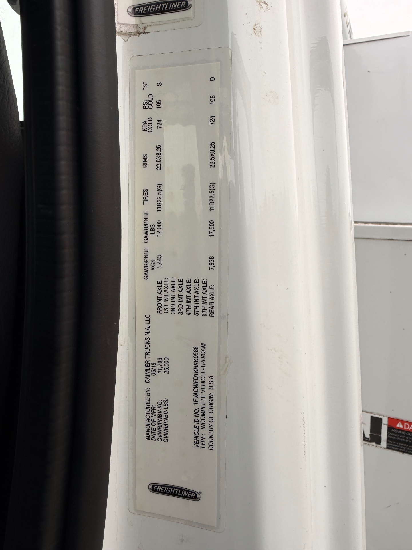 2018 Freightliner M2 106 for sale at Bunker Hill Motors