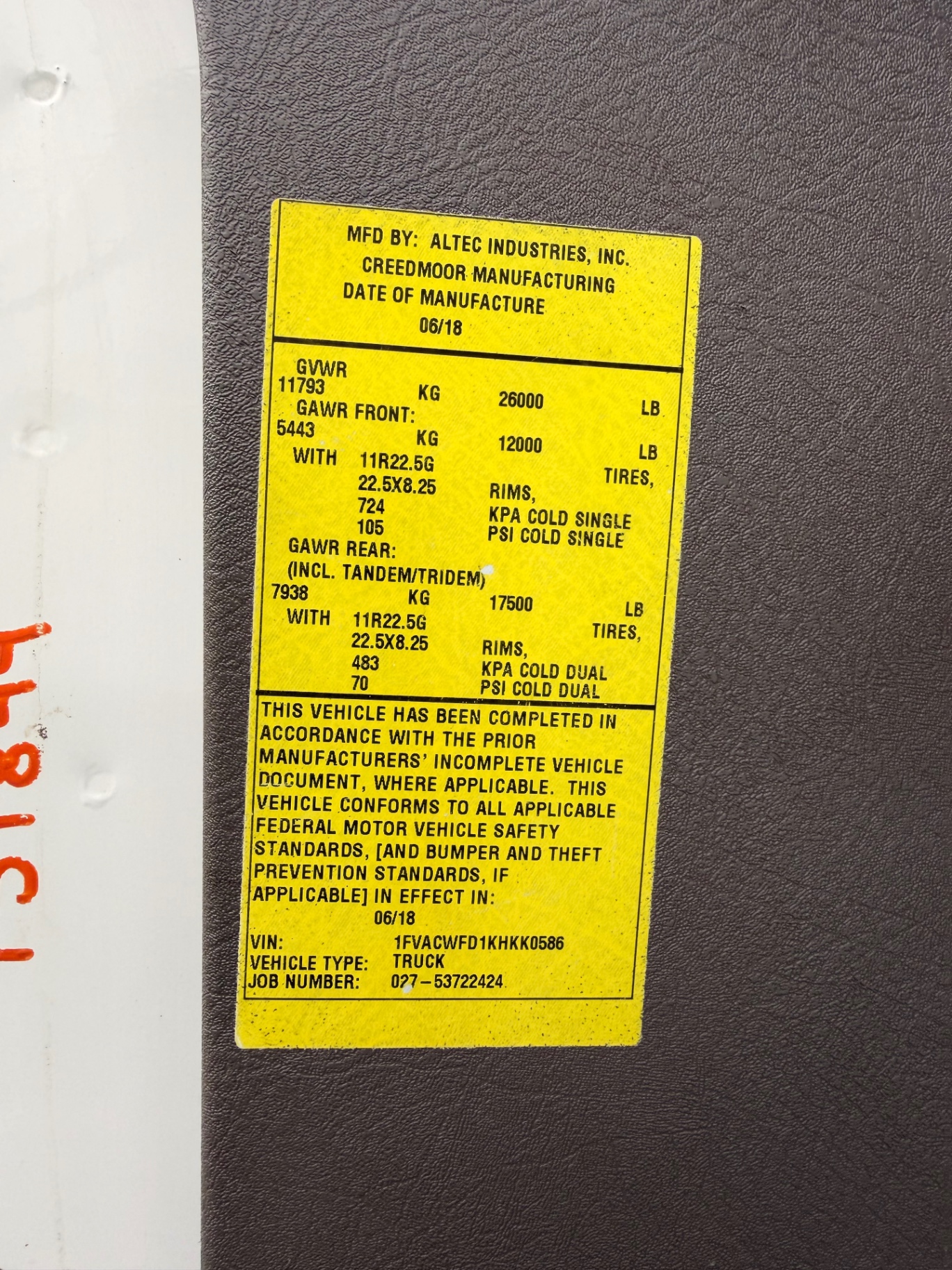 2018 Freightliner M2 106 for sale at Bunker Hill Motors