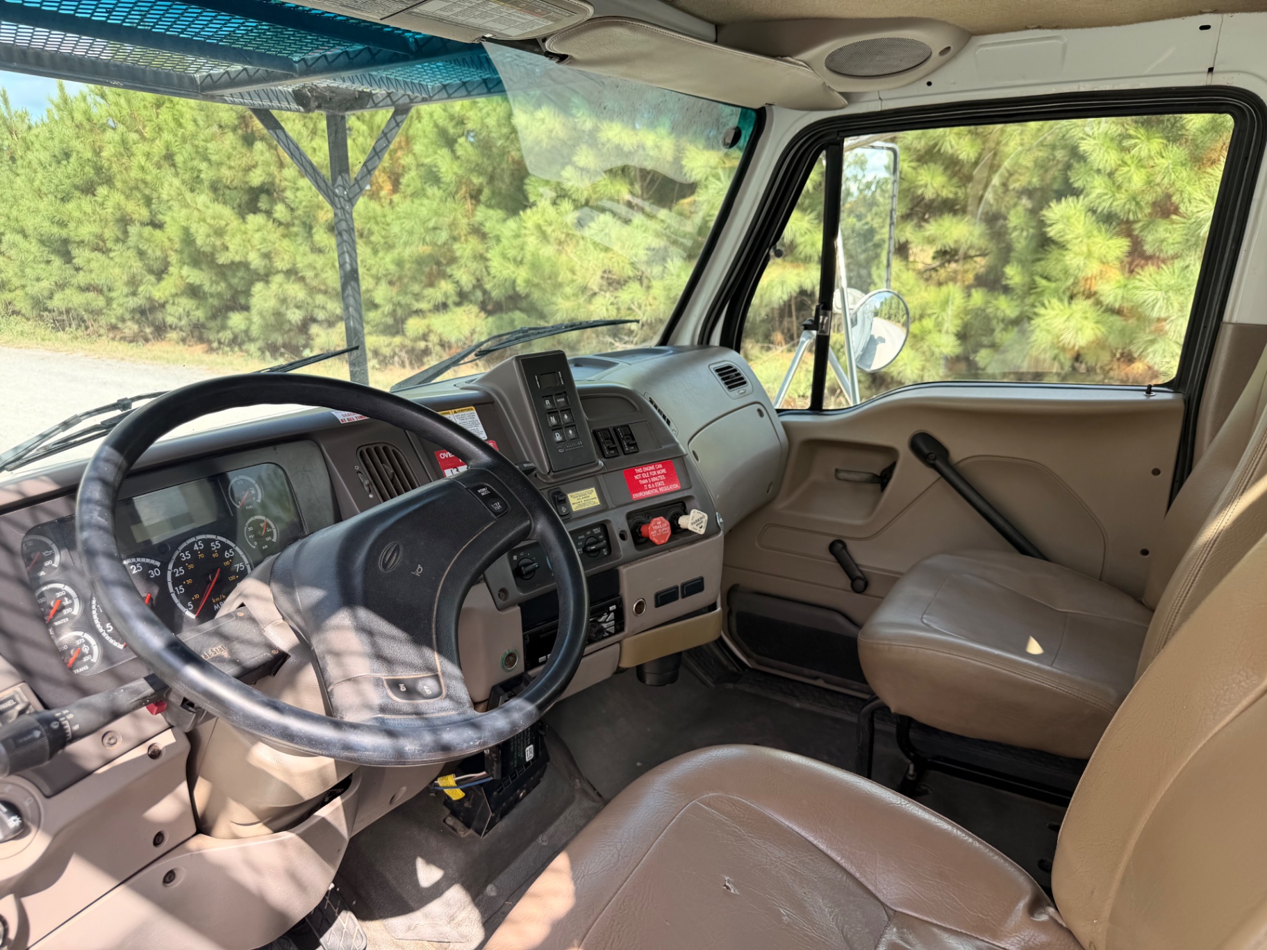 Dashboard, instrument cluster and Allison push-button shifter